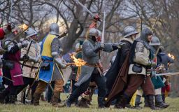 OBRAZEM: Velkolepá Zimní bitva v Podbořanech přilákala stovky diváků