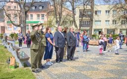 OBRAZEM: V obcích a městech na Podbořansku se ke Dni vítězství konaly pietní akty