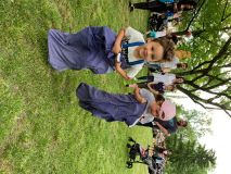 Děti ve Březně u Chomutova si užily barevný den