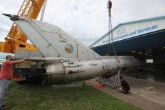 Bezděkovské muzeum získalo Mig-21, nadšenci letoun převezli na Macerku z Kbel
