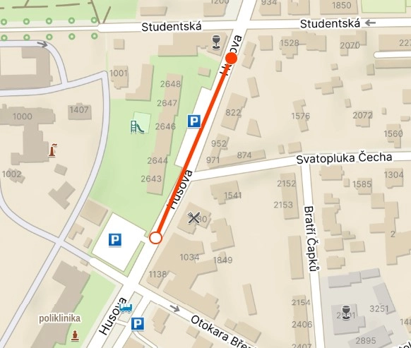 mapka Husova c5fa9