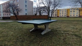 Město umístilo na několika místech nové pingpongové stoly. Foto: město Žatec