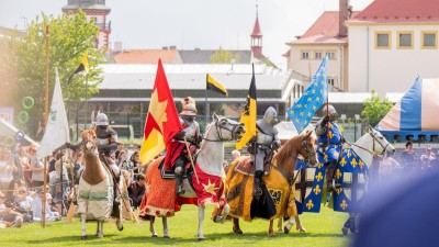 Diváci se mohou těšit na historickou rekonstrukci bitvy i rytíře. Foto: město Chomutov