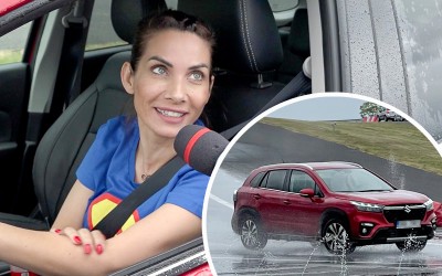 VIDEO: Eva Decastelo: Doteď jsem myslela, že jsem dobrá řidička. Potom na mosteckém polygonu vychválila Suzuki