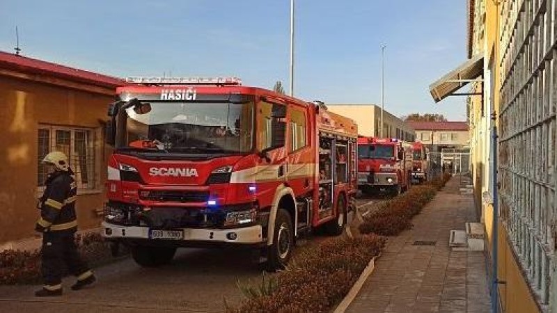 Ilustační foto z hasičsného cvičení v Novém Sedle a Dranonic. Foto zdroj: Vězeňská služba ČR