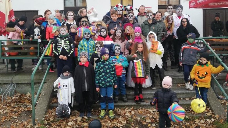 Halloween v Blatně. Foto: Veronika Boudová