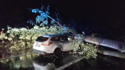 Nehoda se stala na silnici I/13 mezi Mostem a Bílinou