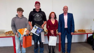 Druhé místo obsadil Aleš Slunéčko z Podbořan. Foto: město Most