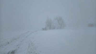 Takto to v těchto dnech vypad&aacute; na hor&aacute;ch, konkr&eacute;tně na Lesn&eacute;. Foto: Jitka Pavl&iacute;kov&aacute;