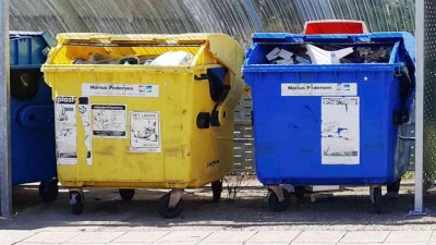 Kdy budou lidé v Žatci platit za odpady méně? Až budou stanoviště kontejnerů barevnější