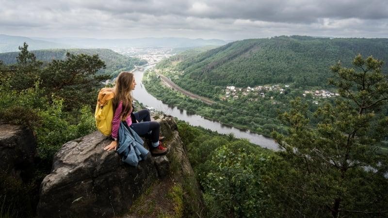 Výhledy na kaňon Labe. Foto: Adam Kubíček