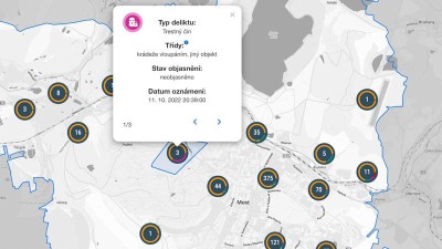 NOVINKA: Mapy kriminality vám ukáží, kde se ve vaší čtvrti stala vloupačka nebo přepadení