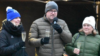 Hlavně zůstaňte zdrav&iacute;, popř&aacute;l v&scaron;em starosta Žatce při Novoročn&iacute;m setk&aacute;n&iacute;