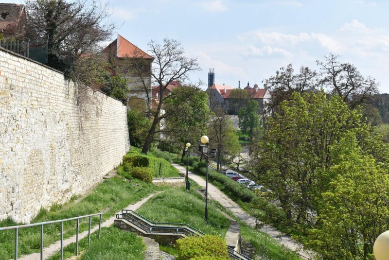 Žatecké hradby. Foto zdroj: město Žatec