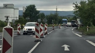 V pondělí 19. května začaly práce na opravě komunikace I/13 v Bílině. Foto: Město Bílina