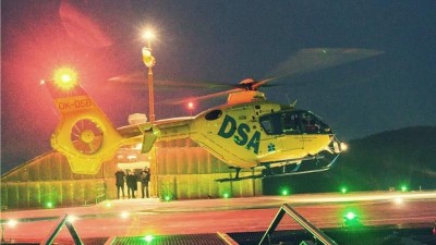 Heliport v Masarykově nemocnici pro&scaron;el modernizac&iacute;, vrtuln&iacute;k tu může přist&aacute;vat i v noci