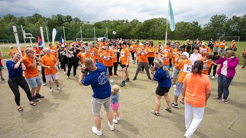 V Teplicích se konal 22. ročník Krajských sportovních her. Foto: CSP Litoměřice