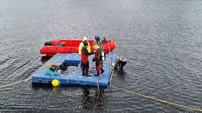 ZAJÍMAVOST: Na vodním díle Fláje jsou nyní potápěči v hloubce až 47 metrů