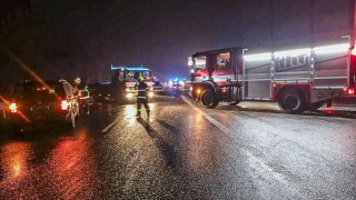 Velká dopravní nehoda mezi Ústím a Děčínem. Foto: e-deniky.cz