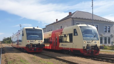 Nové vlaky RegioSpider vyjely na trať z Postoloprt do České Lípy. Foto: ČD