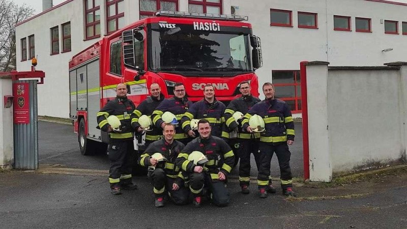 Lounští hasiči dostali novou cisternu. Foto: HZS Ústeckého kraje