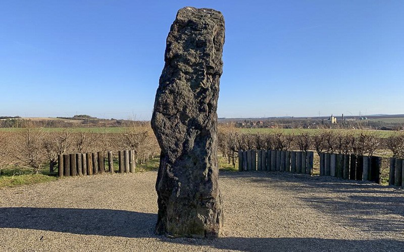 Zkamenělý pastýř, největší menhir v Česku.Foto: Jitka Fárová