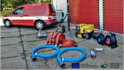 Dobrovolní hasiči ze Žatce mají techniku, která umožňuje zásahy i za extrémního sucha
