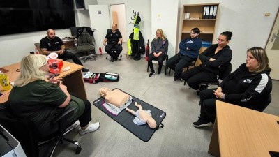 Strážníci Městské policie Podbořany si osvěžili znalosti první pomoci