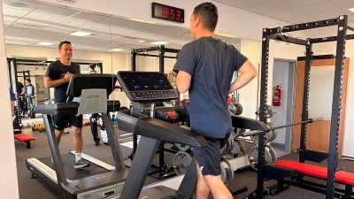 Hasiči na stanici v Bitozevsi mají nový běžecký trenažer