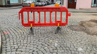 Od pondělí bude uzavřena okružní křižovatka v Husově ulici pod kostelem