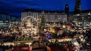 České policejní hlídky potkáte i na vyhlášeném vánočním trhu v Drážďanech. Ilustrační foto