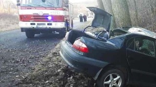 Tragická nehoda u Braňan. Foto zdroj: HZS Ústeckého kraje
