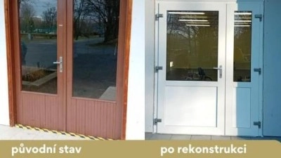 První etapa rekonstrukce pavilonu B na lounském výstavišti je dokončena