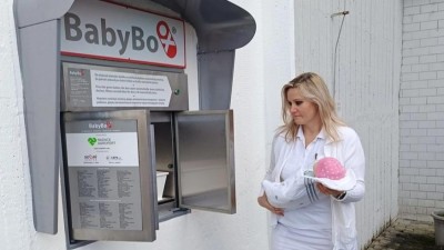 Litoměřická nemocnice Krajské zdravotní získala babybox nové generace