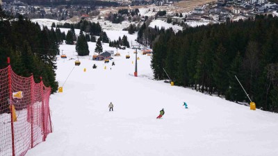 Na Klínovci se otevře další sjezdovka. Lyžaři můžou vyrazit na Přemostěnou