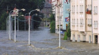 Povodně 2002. Foto zdroj: FCB Oblastní muzeum v Děčíně