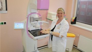 Mamograf v chomutovské nemocnici. Foto: Krajská zdravotní