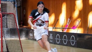 Eva M&aacute;ria Kamensk&aacute; nyn&iacute; hraje v Chomutově. Foto: archiv rodiny