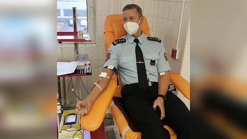 Zaměstnanci věznice v Novém Sedle darovali krev. Foto zdroj: VSČR