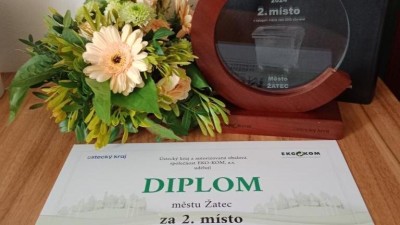 Žatec opět uspěl v soutěži za třídění odpadů