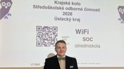 Zlat&yacute; &uacute;spěch pro Žatec: Josef Posp&iacute;&scaron;il ovl&aacute;dl krajsk&eacute; fin&aacute;le středo&scaron;kolsk&eacute; odborov&eacute; činnosti