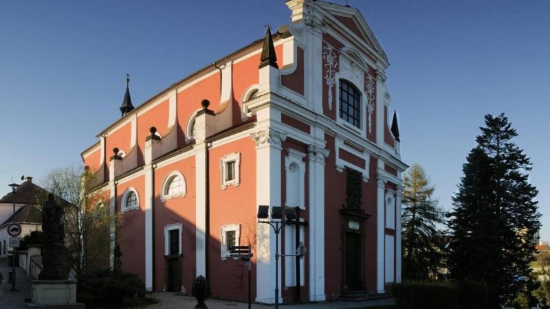 Kostel Nejsvětější Trojice v Klášterci nad Ohří. Foto: město Klášterec nad Ohří
