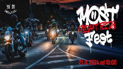 Chystá se 6. spanilá jízda, ovšem v rámci 1. ročníku Most Night Ride Fest. Zdroj: I.N.T.L.T.S.L.