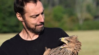 Mládě orla královského nalezlo záchranu v Buchlovicích. Zdroj: ORLEN Unipetrol