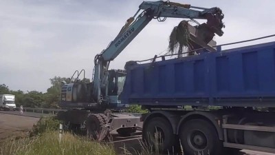 VIDEO: U Želkovic pokračuje oprava silnice. Podívejte se, jak to tam aktuálně vypadá