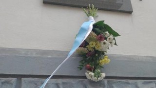 V Lounech si připomněli Den památky obětí komunistického režimu. Foto: MÚ Louny