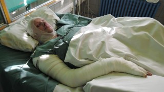 Dvacet jedna dn&iacute; byl Jiř&iacute; Cmunt v uměl&eacute;m sp&aacute;nku. Teď už vyhl&iacute;ž&iacute; konec ledna, kdy by měla b&yacute;t l&eacute;čba ukončena. Foto: archiv Jiř&iacute;ho Cmunta