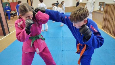 Katka Bencov&aacute; je nadějnou sportovkyn&iacute;. Foto: archiv Kateřiny Bencov&eacute;