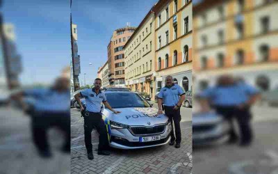 Střekovští hrdinové. Foto: Policie ČR