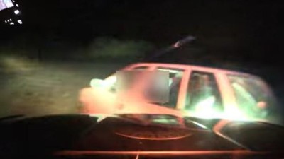 VIDEO: PIT manévr ukončil pronásledování opilého řidiče na Lounsku
